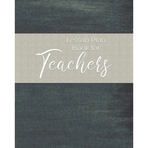 Lesson Plan Book for Teachers - Paperback