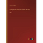 Cowper, the Didactic Poems of 1872: Vol. I - Paperback