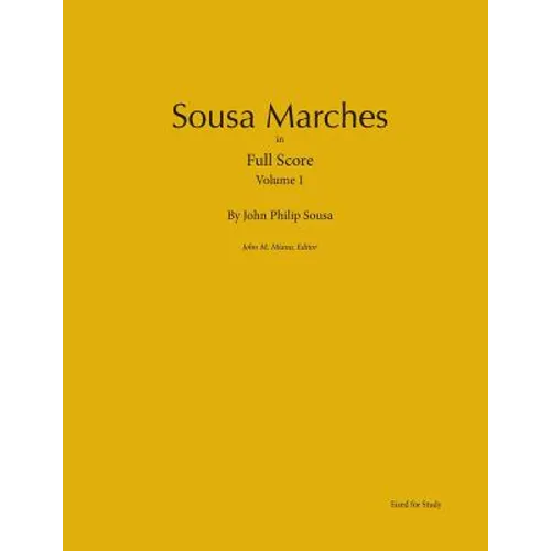 Sousa Marches in Full Score: Volume 1 - Paperback
