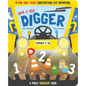 Drive & Seek Digger - A Magic Find & Count Adventure - Board Book
