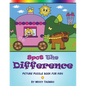 Spot The Difference - Picture Puzzle Book For Kids - Paperback