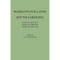 Warrants for Lands in South Carolina. Volumes I, II, III - Paperback