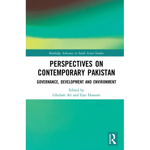 Perspectives on Contemporary Pakistan: Governance, Development and Environment - Paperback