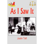 As I Saw It - Paperback