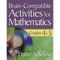 Brain-Compatible Activities for Mathematics, Grades 4-5 - Paperback