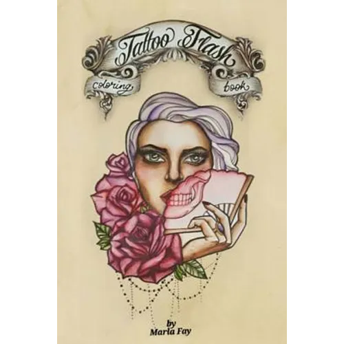 Tattoo Flash Coloring Book - Paperback