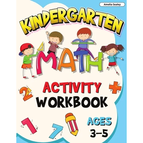 Preschool Math Activity Book Ages 3-5: Math Workbook for Preschoolers, Preschool Math at Home, Preschool Math Workbook - Paperback