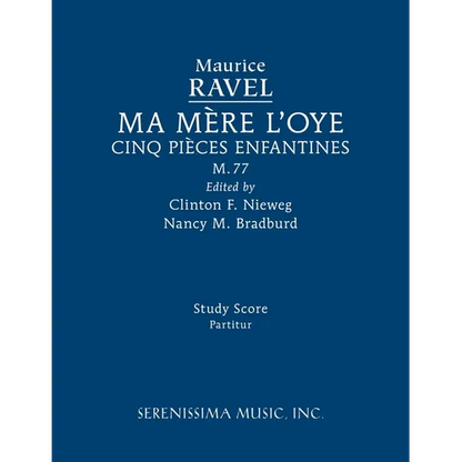 Ma mère l'oye, M.77: Study score - Paperback