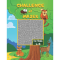 Challenge of Mazes for Kids 4-8: Fun & Challenging Mazes for Kids 4-8. Activity Book for Preschoolers, Maze Activity for Kids Ages 4-8 Puzzles. - Paperback
