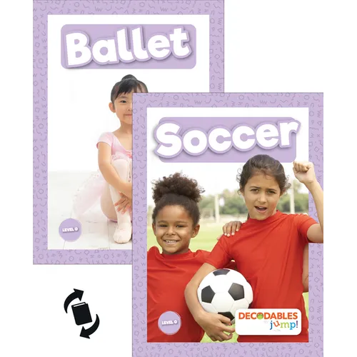Ballet & Soccer - Library Binding