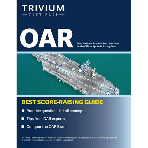 OAR Practice Book: Practice Test Questions for the Officer Aptitude Rating Exam - Paperback
