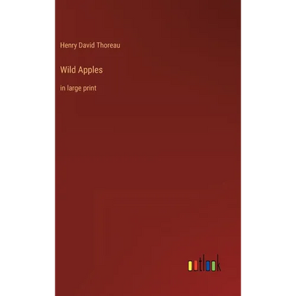 Wild Apples: in large print - Hardcover