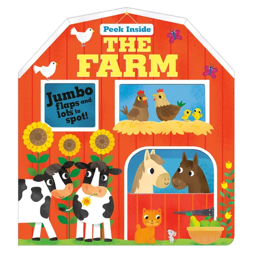 Peek Inside: The Farm - Board Book
