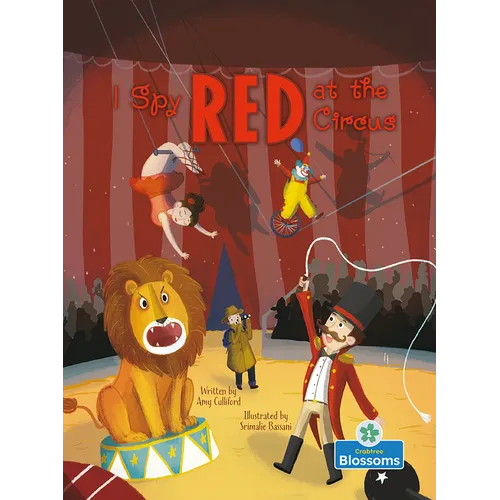 I Spy Red at the Circus - Library Binding