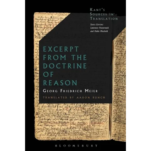 Excerpt from the Doctrine of Reason - Paperback