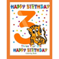 Three Year Old Coloring Book Happy Birthday: Coloring Book for Three Year Old - Paperback
