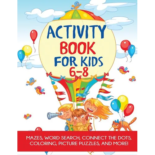 Activity Book for Kids 6-8 - Paperback