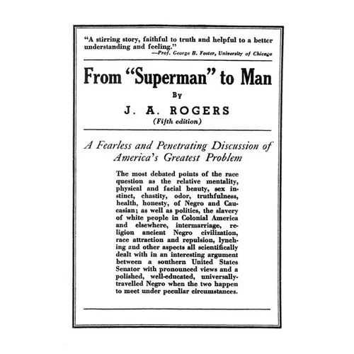 From Superman to Man - Hardcover
