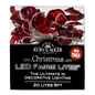 20-Light Battery-Operated LED String Lights - Cardinals