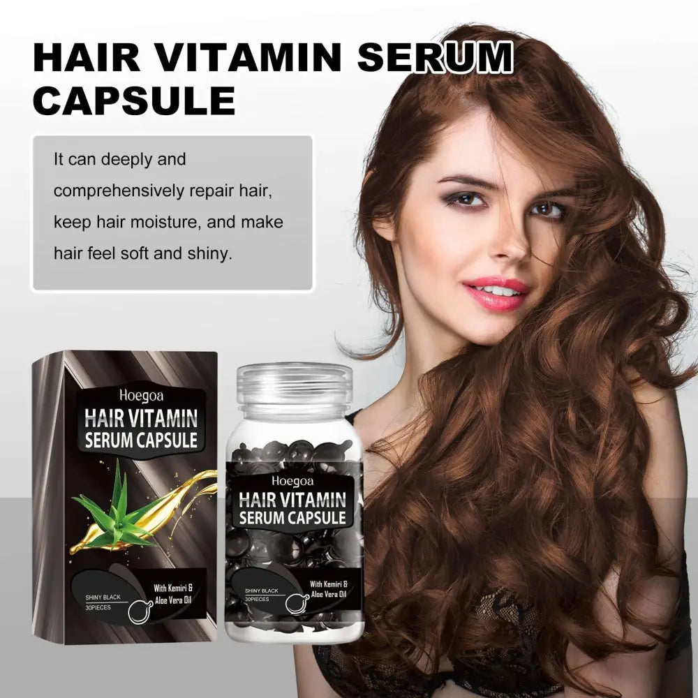 Hair Care Black Capsule Vitamin Serum