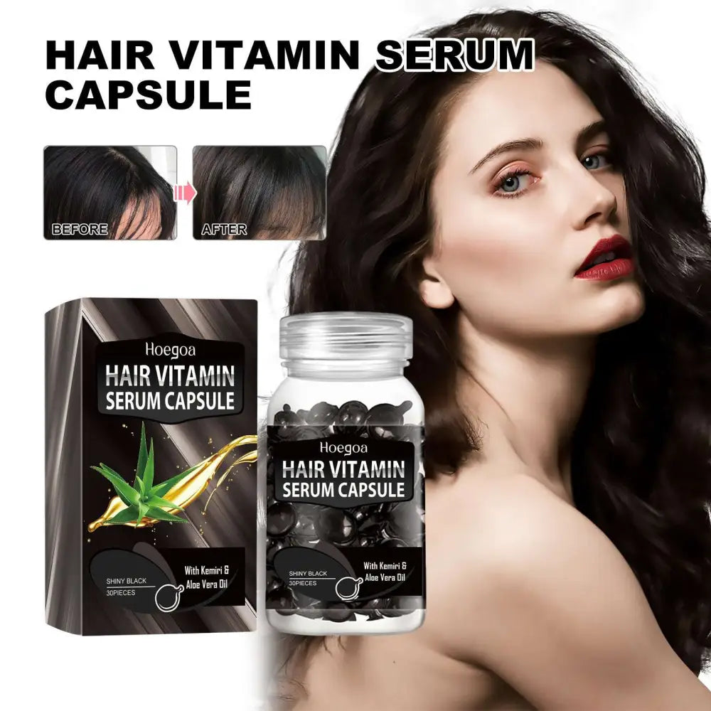 Hair Care Black Capsule Vitamin Serum