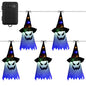 Halloween Ghost Witch Hat Hanging Light Lantern