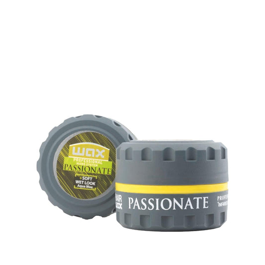 Passionate Soft Wet Look Aqua Wax 150ml - Styling Hair Wax for Sleek Finish