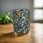 Confetti Pebbled Tumbler | Hand-Blown Mexican Glassware