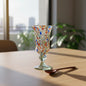 Hand-Blown Mexican Sundae Glass | Confetti Rock Design