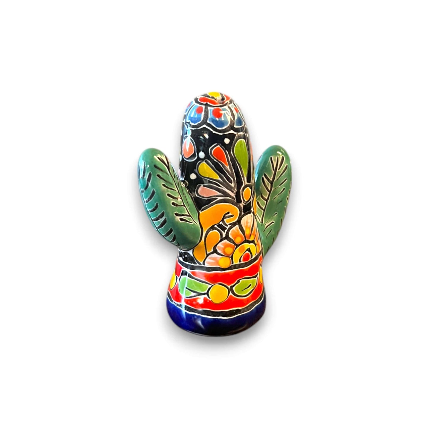 Talavera Salt and Pepper Shakers | Cactus & Panchito Design