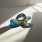 Mini Hand-Painted Talavera Sea Turtle | Vibrant Planter