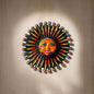 Mini Talavera Sun Wall Art | Handmade Mexican Decor