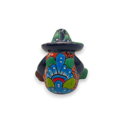 Talavera Panchito Figurine | Handmade Mexican Pottery