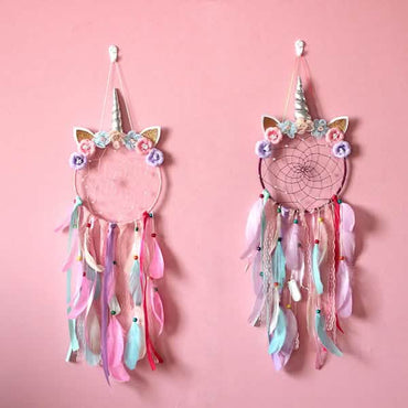 Handmade Feather Dream Catcher Wall Hanging Decoration