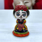 Handmade Frida Kahlo Planter - Day of the Dead Statue