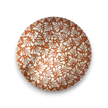 Talavera Cake Stand Set | Two-Piece Handmade Dessert Pedestal