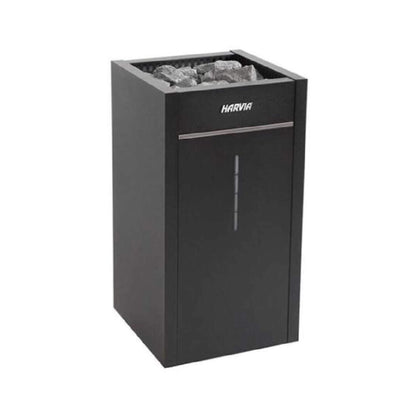 Harvia Virta Combi HL Electric Sauna Heater With Xenio Series Digital Control & Sauna Stones (SAK38527)