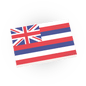 Hawaii State Flag - Custom Printed - Made Using LEGO® Parts