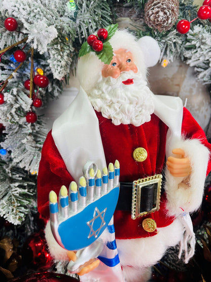 Hanukkah Santa Claus