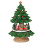 Musical Christmas Tree with Rotating Santa Train – 14 Inch