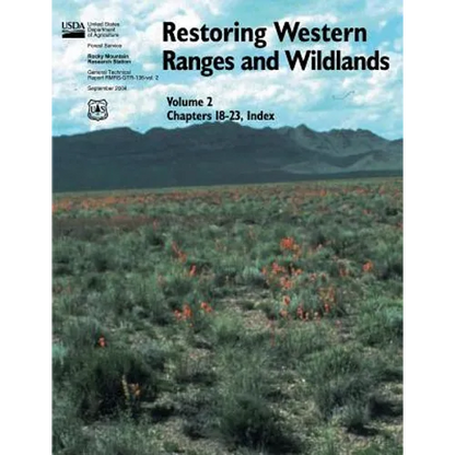Restoring Western Ranges and Wildlands (Volume 2, Chapters 18-23, Index) - Paperback