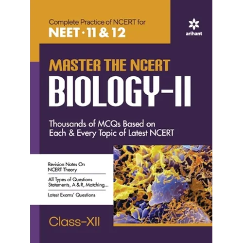 Master The NCERT for NEET Biology - Vol.2 - Paperback