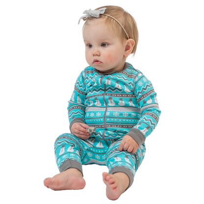 Nordic Snowman Union Suit -