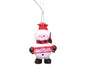 Cozy Snowman Ornament (Letters A - F) -