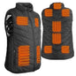 Heated Vest Electric USB Jacket with 3 Temperature Levels