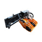Heavy-Duty 32FT Double Pole Claw Dual Grapple Skid Steer Attachment (SAK25497)