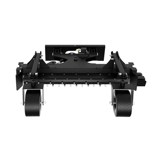 Heavy-Duty 72-Inch Hydraulic Soil Power Rake Skid Steer Attachment (SAK41827)