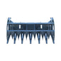 Heavy-Duty 74-Inch Root Rake Grapple Skid Steer Attachment With Teeth (SAK98230)