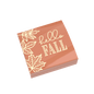 Fall Pillow "Hello Fall" - Custom Printed 2x2 Tile - Made Using LEGO® Parts