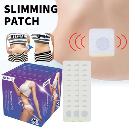 Herbal Slimming Belly Button Patch 30 Pieces